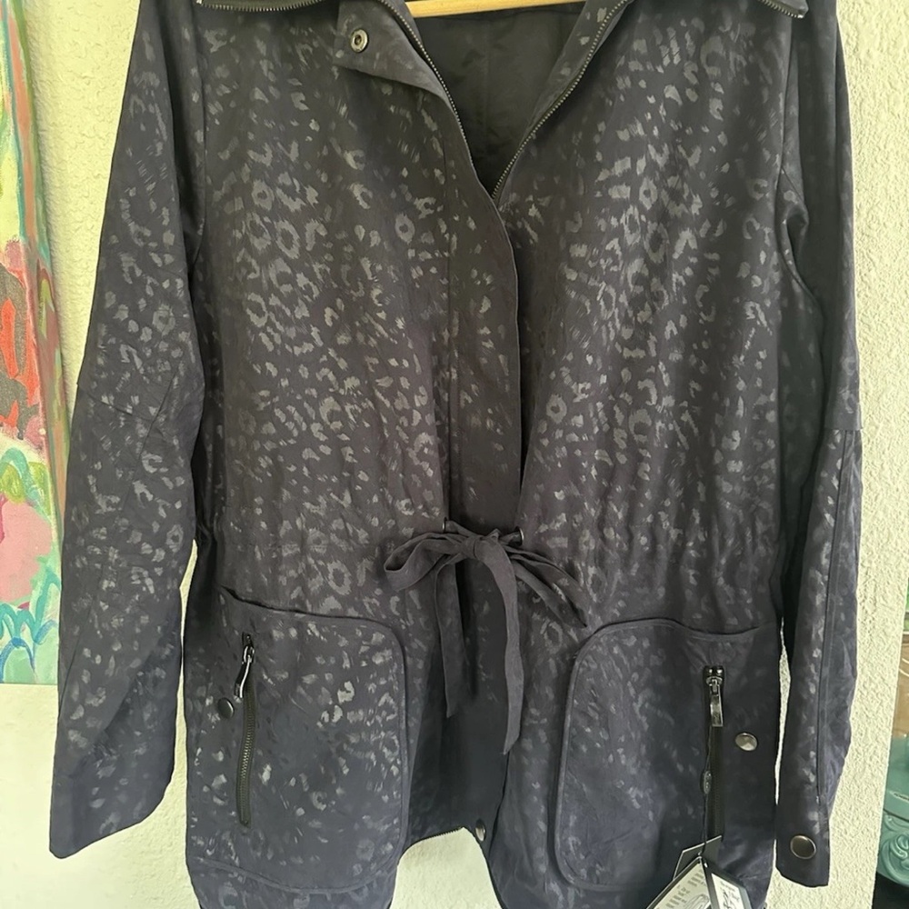 Women's Blue Utility Jacket The Original J.BAG by Flair XL Brand New